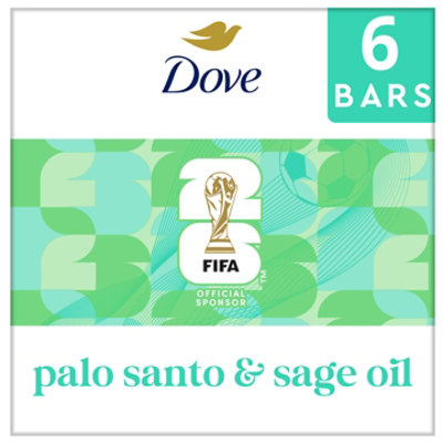 Dove Bar Soap Santo & Sage - 6-3.75OZ - Image 1