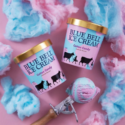 Blue Bell Cotton Candy Ice Cream - 1 Pint - 1 PT - Image 3