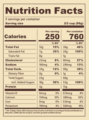 Blue Bell Chocolate Chip Cookie Dough Ice Cream - 1 Pint - 1 PT - Image 6