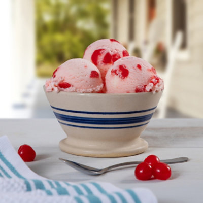 Blue Bell Cherry Vanilla Ice Cream - 1 Pint - 1 PT - Image 4