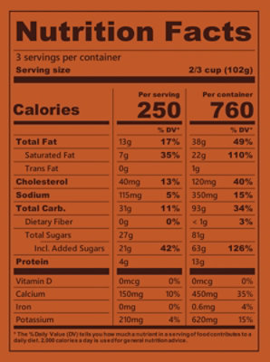 Blue Bell Pecan Pralines 'n Cream Ice Cream - 1 Pint - 1 PT - Image 6