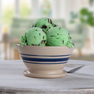 Blue Bell Mint Chocolate Chip Ice Cream - 1 Pint - 1 PT - Image 4