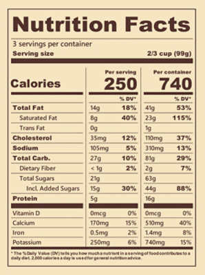 Blue Bell Moo-llennium Crunch Ice Cream - 1 Pint - 1 PT - Image 6