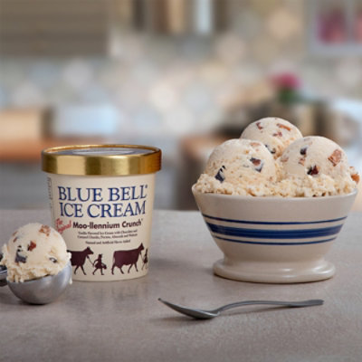 Blue Bell Moo-llennium Crunch Ice Cream - 1 Pint - 1 PT - Image 3