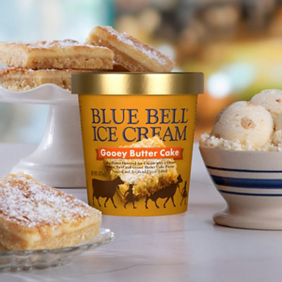 Blue Bell Gooey Butter Cake Ice Cream - 1 Pint - 1 PT - Image 3