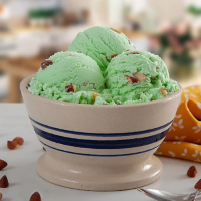 Blue Bell Pistachio Almond Ice Cream - 1 Pint - PT - Image 4