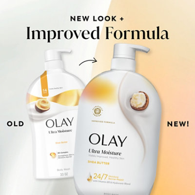 Olay Ultra Moisture Shea Butter Body Wash 35 Fl Oz - 35 FZ - Image 8