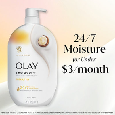 Olay Ultra Moisture Shea Butter Body Wash 35 Fl Oz - 35 FZ - Image 7