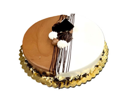Half & Half Cake - Image 1