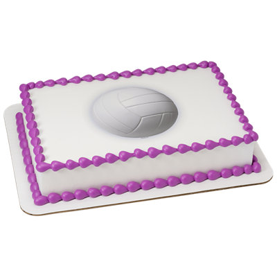Volleyball Image Photo Cake - Image 1
