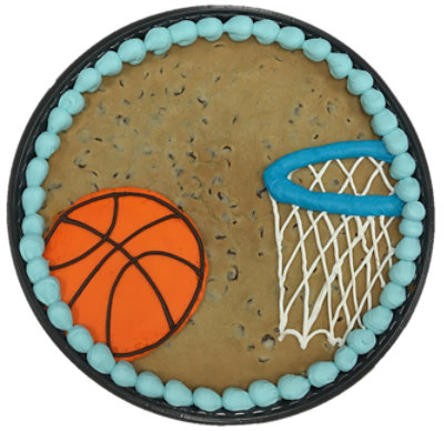 Basketball Cookie Cake - Image 1