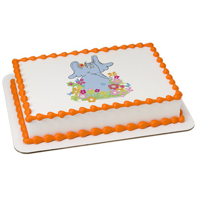Dr. Seuss Horton Hears A Who Image Photo Cake - Image 1