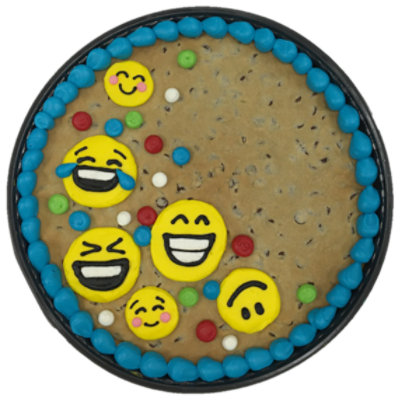 Emoji Cookie Cake - Image 1