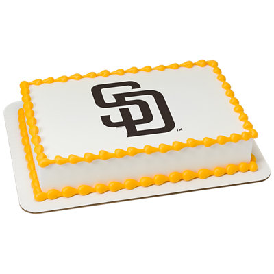 MLB® San Diego Padres™ Image Photo Cake - Image 1