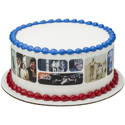 STAR WARS™ Galaxy Strip Photo Cake - Image 1