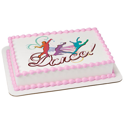 Dance Image Photo Cake - Image 1