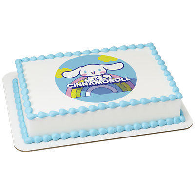 Hello Kitty® Cinnamoroll Image Photo Cake - Image 1