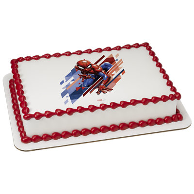 MARVEL's Spider Man® Sheet Image Photo Cake - Image 1