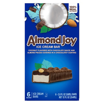 Good Humor Almond Joy Ice Cream Bar 6-2 Fz - 12 FZ