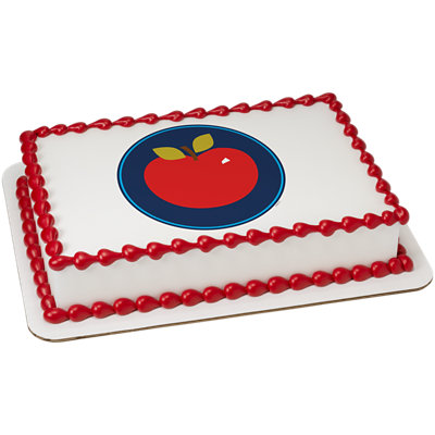 Apple Image Photo Cake - Image 1