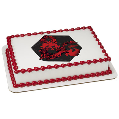 Dungeons & Dragons Endless Adventures Image Photo Cake - Image 1