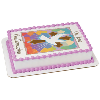 On Your Confirmation Image Photo Cake - Image 1
