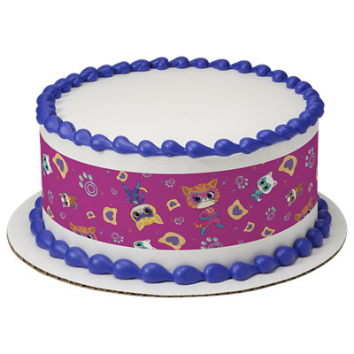 Disney Jr. Super Kitties Kitty Cat Fast Image Photo Cake - Image 1