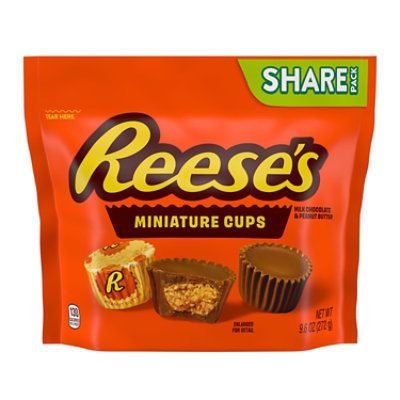 Reeses Pbc Miniature Share Pack Stand Up Bag - 9.6 OZ - Image 1