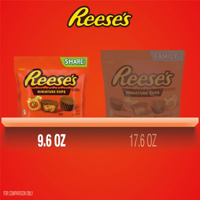 Reeses Pbc Miniature Share Pack Stand Up Bag - 9.6 OZ - Image 5