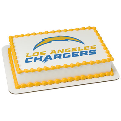 NFL Los Angeles Chargers Image Photo Cake - Image 1