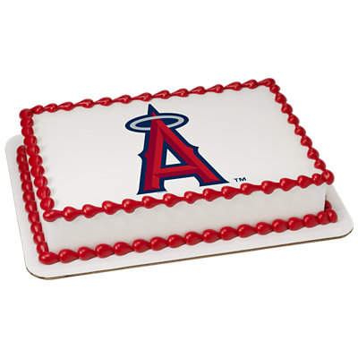 MLB® Angels™ Image Photo Cake - Image 1