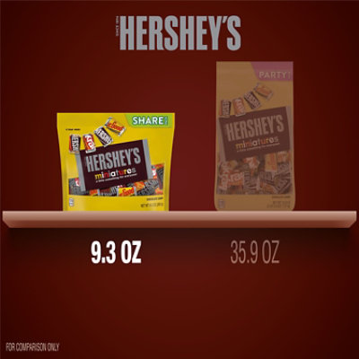Hershey's Miniatures Assorted Chocolate Candy Share Pack - 9.3 Oz - Image 5