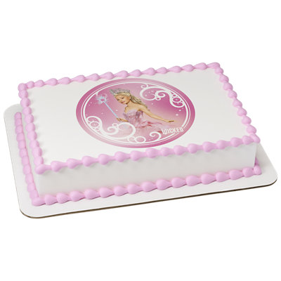 Wicked Glinda Image Photo Cake - Image 1