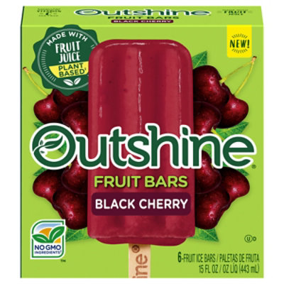 Outshine Black Cherry Fruit Bar - 15 FZ - Image 1