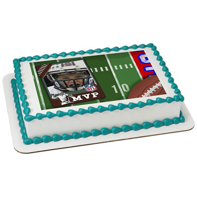 NFL MVP Frame Photo Cake - albertsons