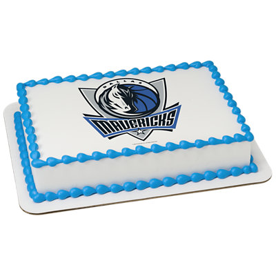 NBA Dallas Mavericks Image Photo Cake - Image 1
