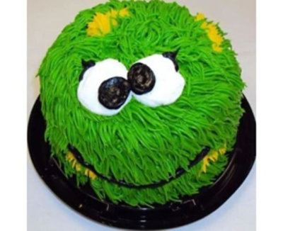 Two Toned Monster Cake - Image 1
