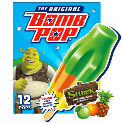 Bomp Pop Shrek Bars 12ct 1.75fz - 12-1.75FZ - Image 1