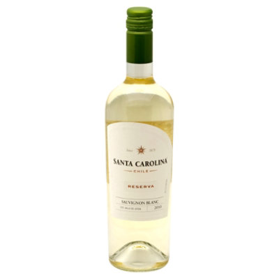 Santa Carolina Reserva Sauvignon Blanc Wine - 750 ML - Image 1