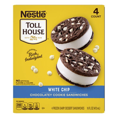 Tollhouse Premier White Chip Ice Cream - 16 FZ - Image 6