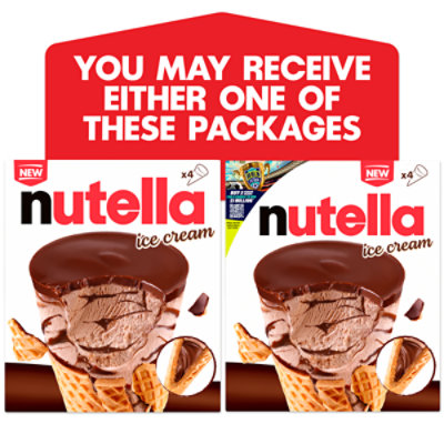 Ferrero Nutella Ice Cream Cone 4-3 Fz - 4-3.00 FZ - Image 3