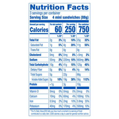Oreo Mini Sandwiches - 12-1.25 FZ - Image 3