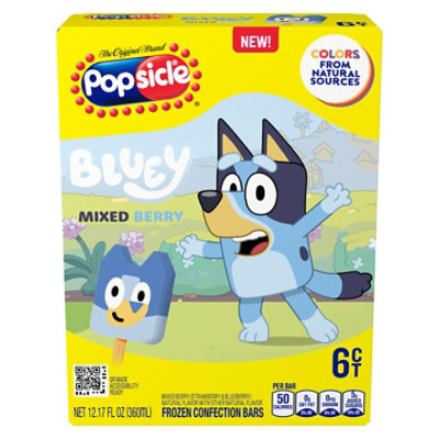 Popsicle Ice Cream Bluey Facepiece Bars 12.17 Fz - 12.17 FZ - Image 3