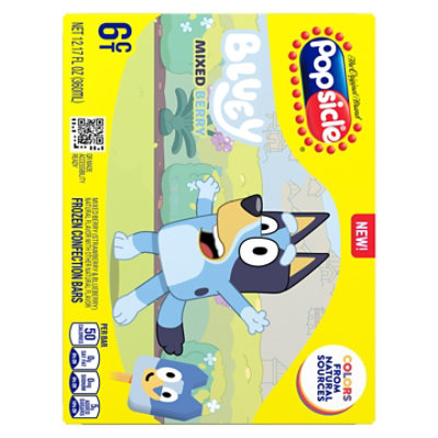 Popsicle Ice Cream Bluey Facepiece Bars 12.17 Fz - 12.17 FZ - Image 6