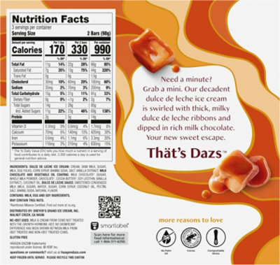 Haggen Dulce De Leche Mini Bar - 6-1.85 FZ - Image 5