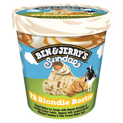 Ben & Jerry's Ice Cream Pb Blondie 14.4 Fz - 14.4 FZ