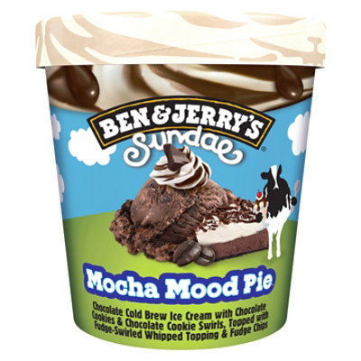 Ben & Jerry's Ice Cream Mocha Mood Pie 14.4 Fz - 14.4 FZ