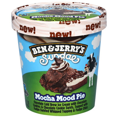 Ben & Jerry's Ice Cream Mocha Mood Pie 14.4 Fz - 14.4 FZ - Image 1