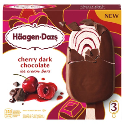 Haagen Dark Chocolate Cherry Bar - 9 FZ - Image 1