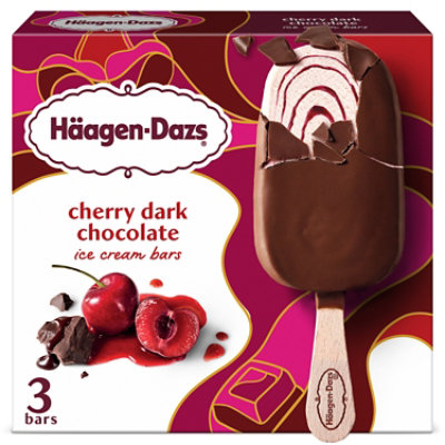Haagen Dark Chocolate Cherry Bar - 9 FZ - Image 2